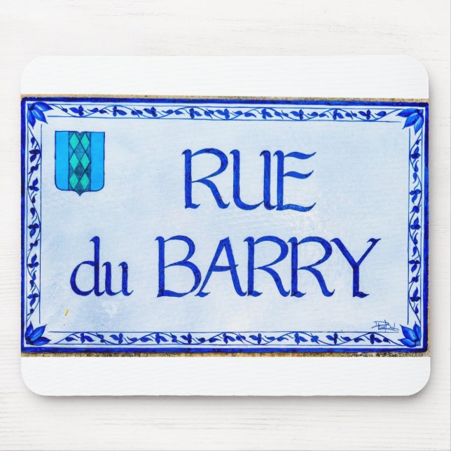 Mousepad Rue du Barry (Frente)