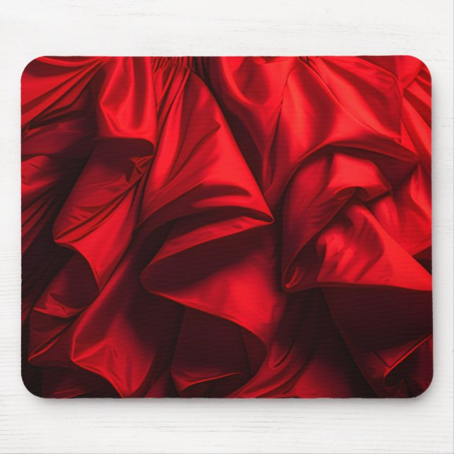 Mousepad Rufos Vermelhos Escuros Em Um Desktop De Laptop Gr (Frente)