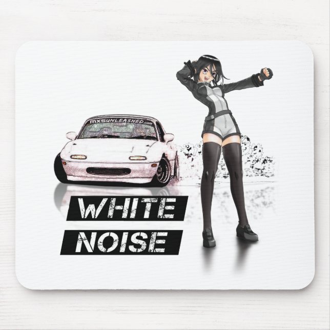 Mousepad Ruído branco MX5 Miata (Frente)