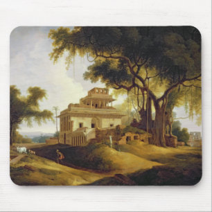 Mousepad Ruínas do Naurattan, Sasaram, Bihar, 1811 (óleo