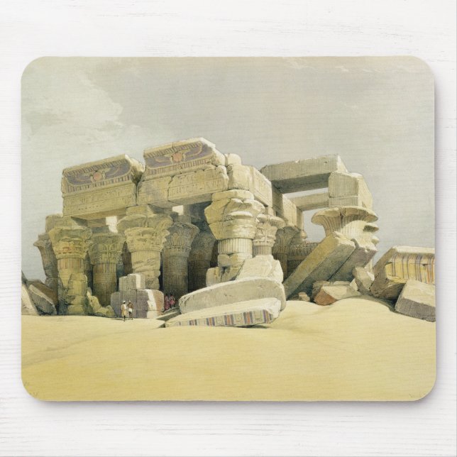 Mousepad Ruínas do templo de Kom Ombo, de "Egipto e de N (Frente)