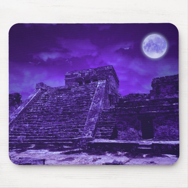 Mousepad Ruínas Maias | Tulum México (Frente)