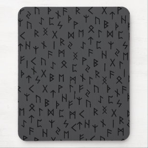 Mousepad Runas Futhark antigo