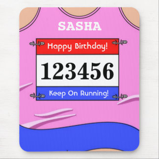 Mousepad Runner Pink Vest Mouse Mat capa de rato