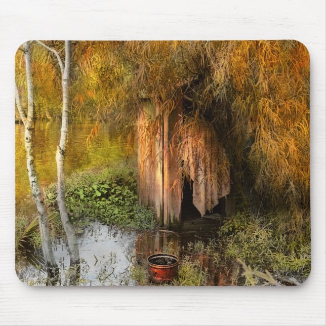 Mousepad Rural - Casa externa - Risco de água 1938 (Frente)