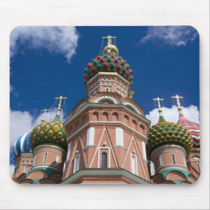 Mousepad Rússia, Moscou, Praça Vermelha. Basílica de São Ba