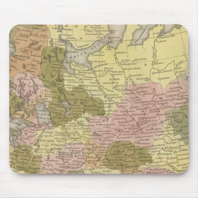 Mousepad Rússia na Europa 3 (Frente)