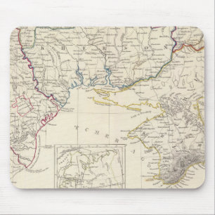 Mousepad Rússia na Europa Parte VIII com mapa de índice