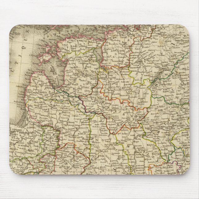 Mousepad Rússia Ocidental, Polônia (Frente)