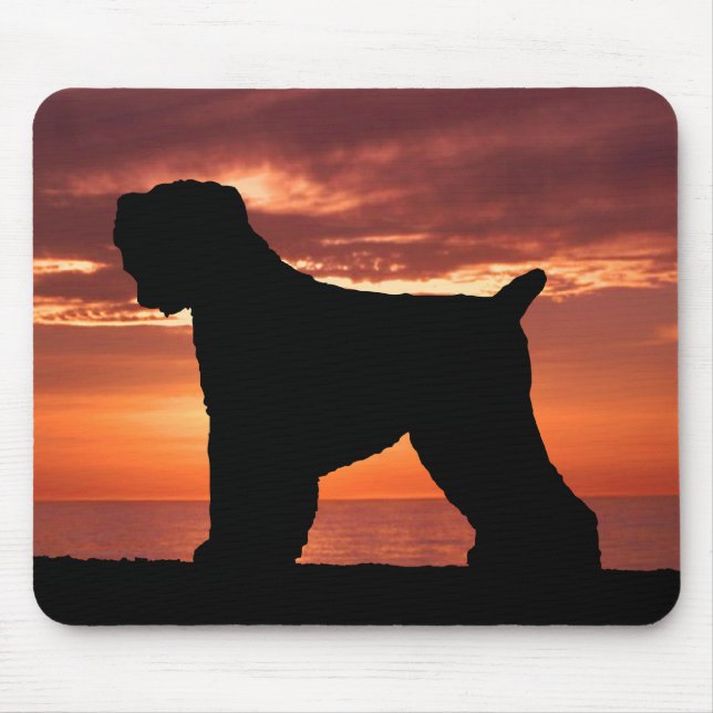 Mousepad Russo preto Terrier (Frente)