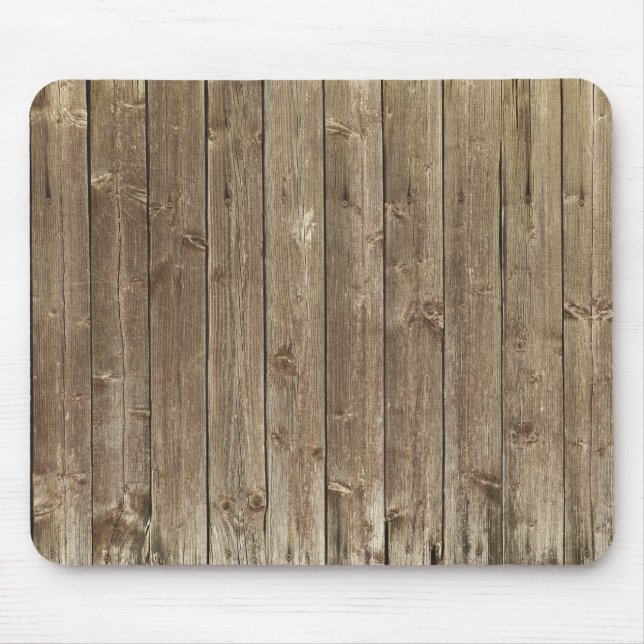 Mousepad Rustic Brown Wood Handsome (Frente)