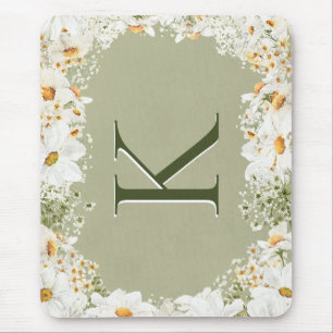 Mousepad Rustic Summer Daisies