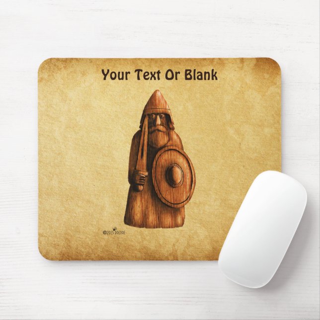 Mousepad Rustic Viking (Com mouse)