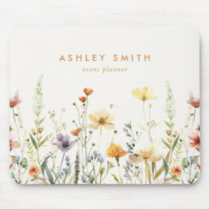 Mousepad Rustic Wildflower