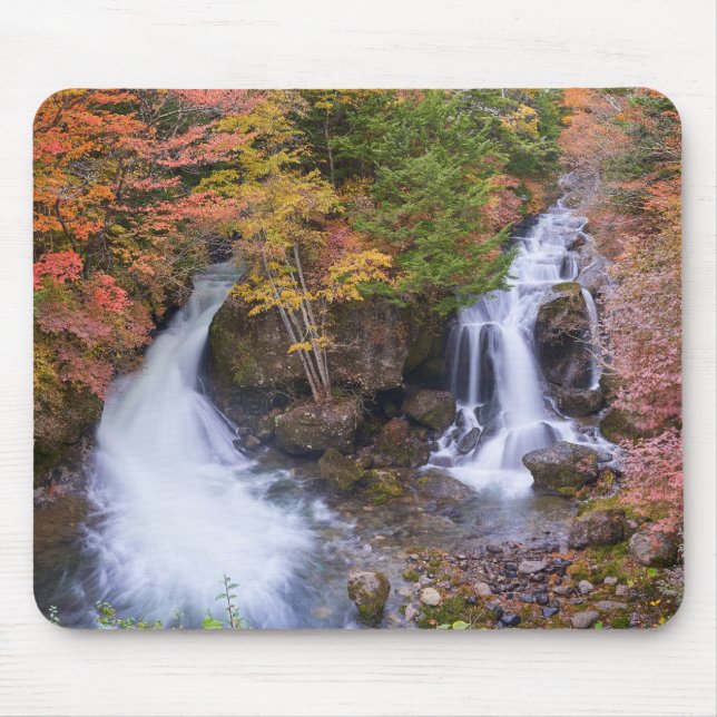 Mousepad Ryuzu Waterfall em Nikko Japão (Frente)