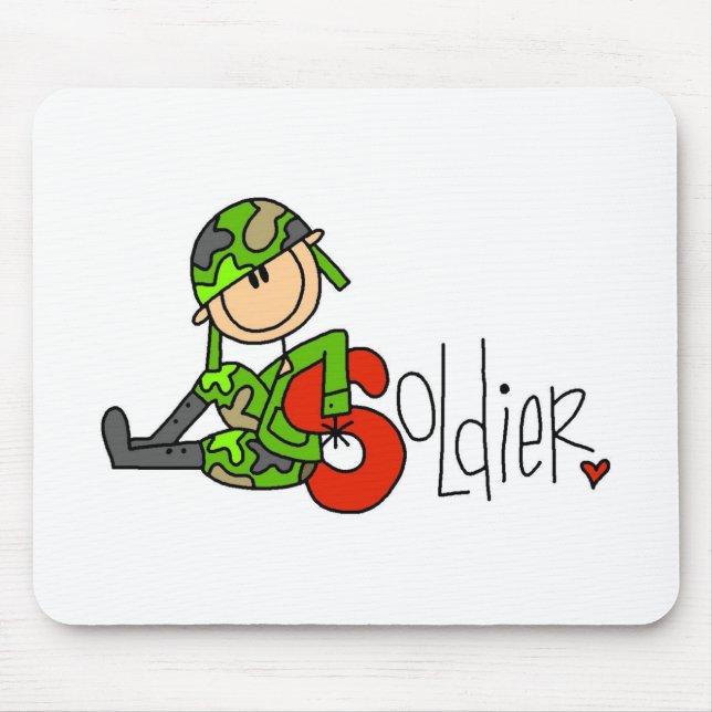 Mousepad S é para Soldado (Frente)