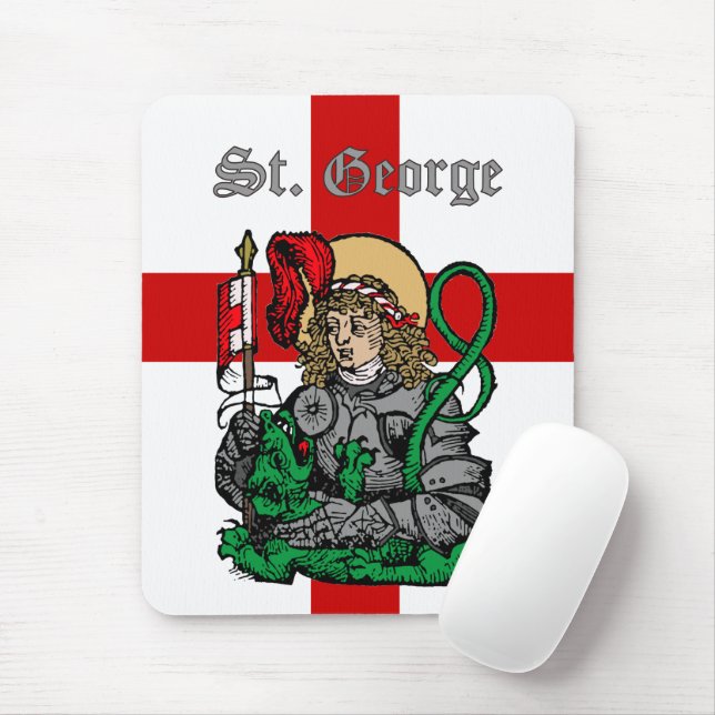 Mousepad S. Jorge e o Dragão (Nuremberg) (Com mouse)