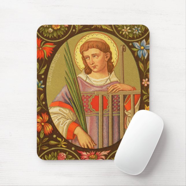 Mousepad S. Lourenço de Roma (PM 04) (Com mouse)