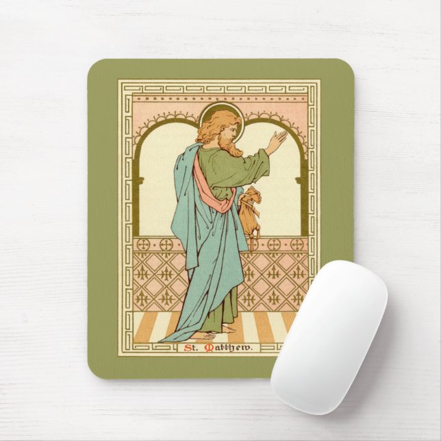 Mousepad S. Mateus o Apóstolo (RLS 10) (Estilo 1) (Com mouse)