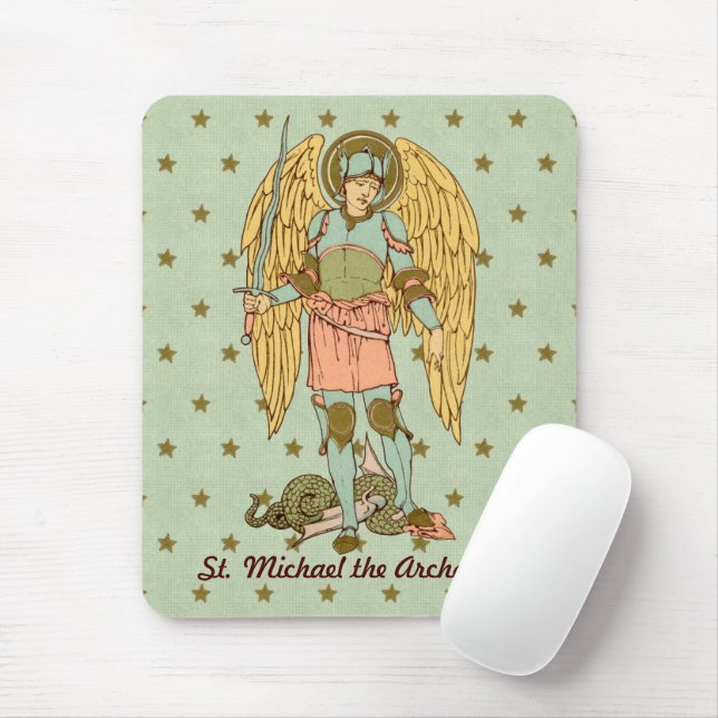 Mousepad S. Miguel Arcanjo (RLS 12) (Estilo 2) (Com mouse)