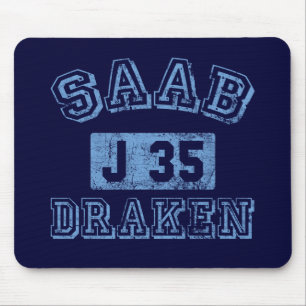 Mousepad Saab Draken - AZUL