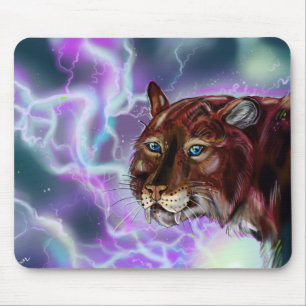 Mousepad Saber estático da iluminação da tempestade
