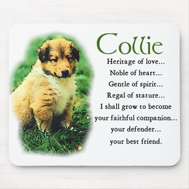 Mousepad Sable Collie Gifts (Frente)