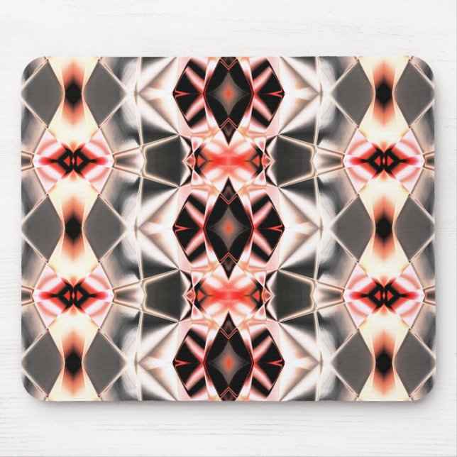 Mousepad Sabor claro a escuro, salmão avermelhado para cinz (Frente)