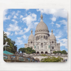 Mousepad Sacre Coeur on Montmartre Hill - Paris, França