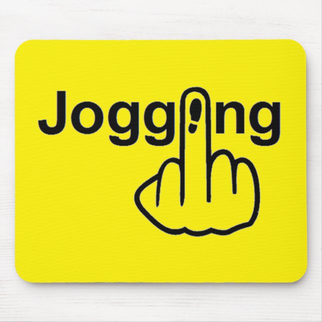 Mousepad Sacudir da Corrida do bocal (Frente)