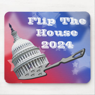 Mousepad Sacudir Votação Azul 2024