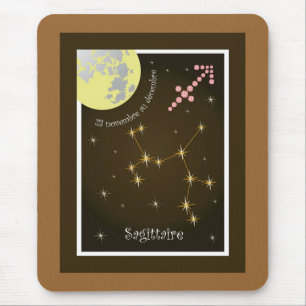 Mousepad Sagittaire 23 21 Mauspad novembre au décembre