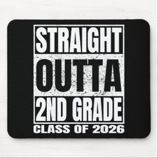 Mousepad Sai direto da 2ª série Formatura engraçada 2026 Se