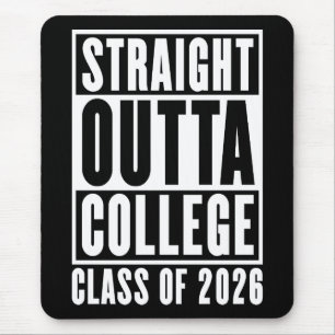 Mousepad Sai Direto da Faculdade Turma de 2026