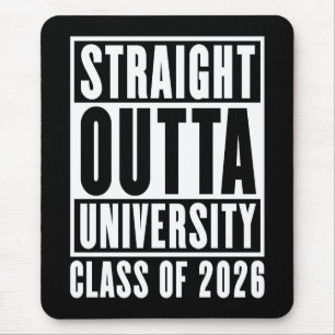 Mousepad Sai Direto da Universidade Turma de 2026