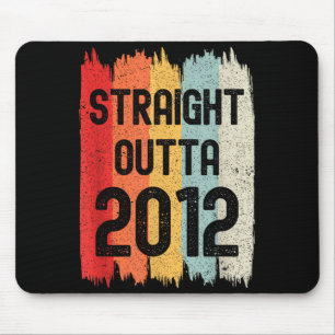 Mousepad Sai direto de 2012 Piada Aniversário Retro Incríve