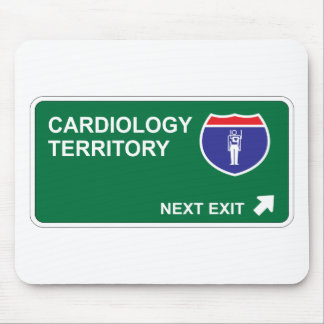 Mousepad Saída seguinte da cardiologia