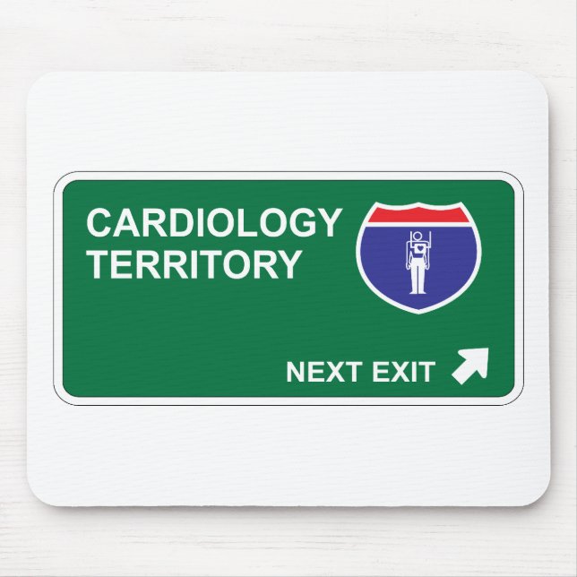 Mousepad Saída seguinte da cardiologia (Frente)