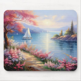 Mousepad | Sailboats in Distance