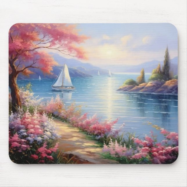 Mousepad | Sailboats in Distance (Frente)