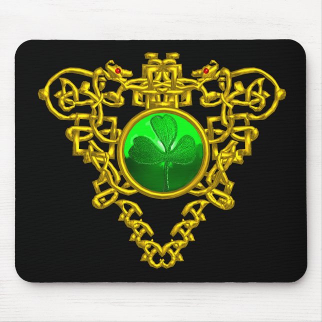 MOUSEPAD SAINT PATRICK'S CELTIC HEART (Frente)
