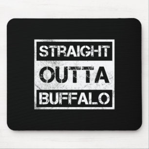 Mousepad Saiu direto de Buffalo Nova York Vintage Desgastad