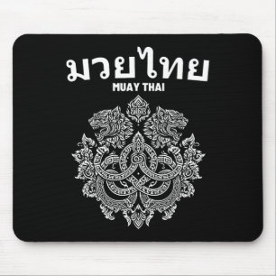 Mousepad Sak Yant Muay Thai Mma Tattoo Twin Tiger Martial A