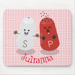 Mousepad Sal kawaii e cartografia dos pimentões