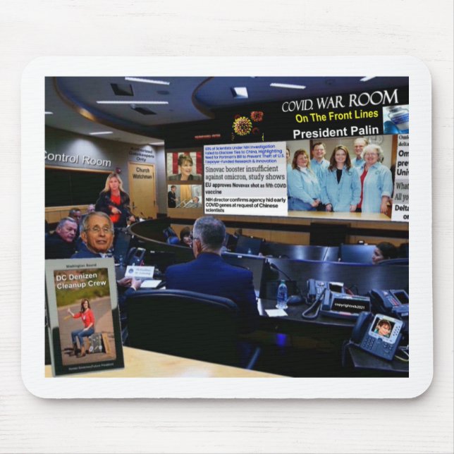 Mousepad Sala de guerra (Frente)