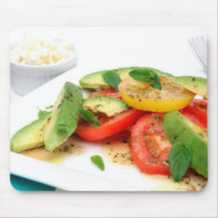 Mousepad Salada e azeitonas do abacate