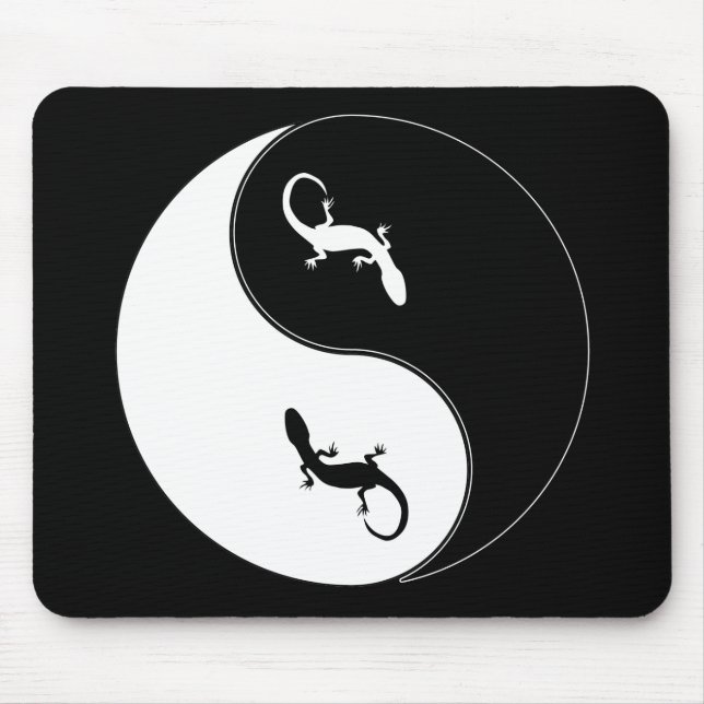 Mousepad Salamandra de Yin Yang (Frente)