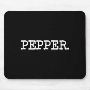 Mousepad Saleiro e PIMENTEIRA de Halloween Engraçado Combin