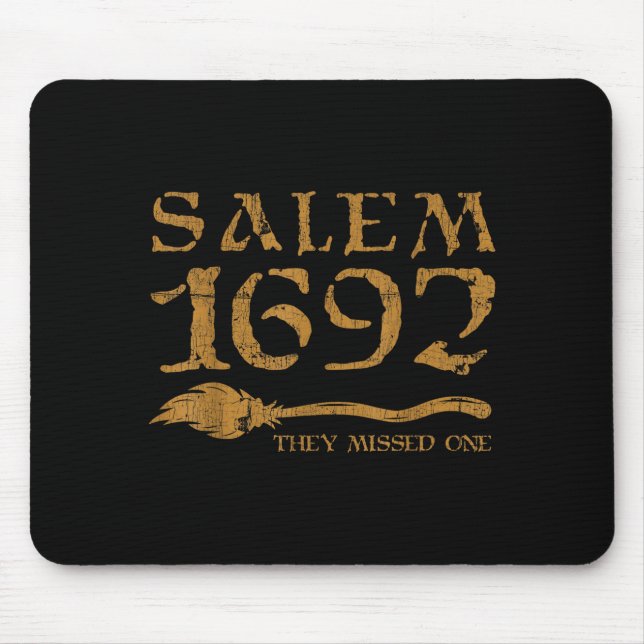 Mousepad Salém 1692 eles perderam um Halloween  (Frente)