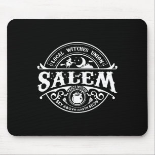 Mousepad Salem Local Witches Union Sky Acima Da Terra Est 1
